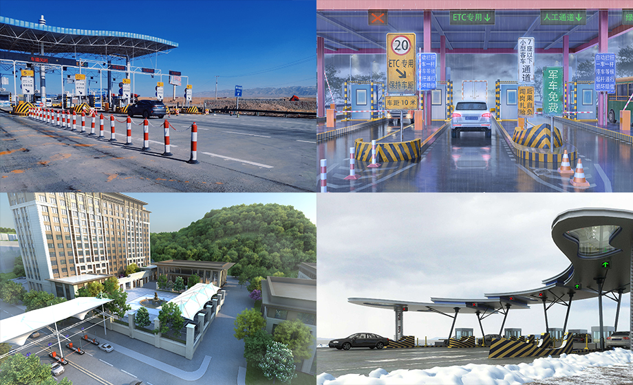 Low-power radar module application of vehicle height limit at intersection