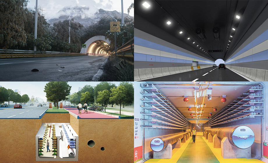 遠距離wifi圖傳模塊MESH組網隧道及地下管廊