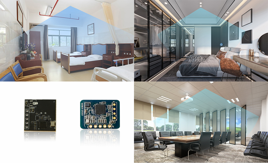 人體感應雷達模塊智能識別成本媲美紅外PIR