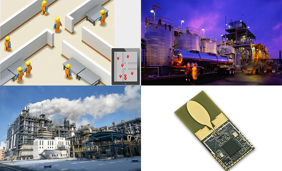 Industrial Internet UWB personnel positioning module Chemical plant positioning Industrial Internet UWB personnel positioning module Chemical plant positioning