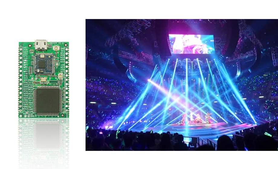 3km無線連接模塊高速wifi模塊，距離遠(yuǎn)尺寸小/集成MCU/即貼即用