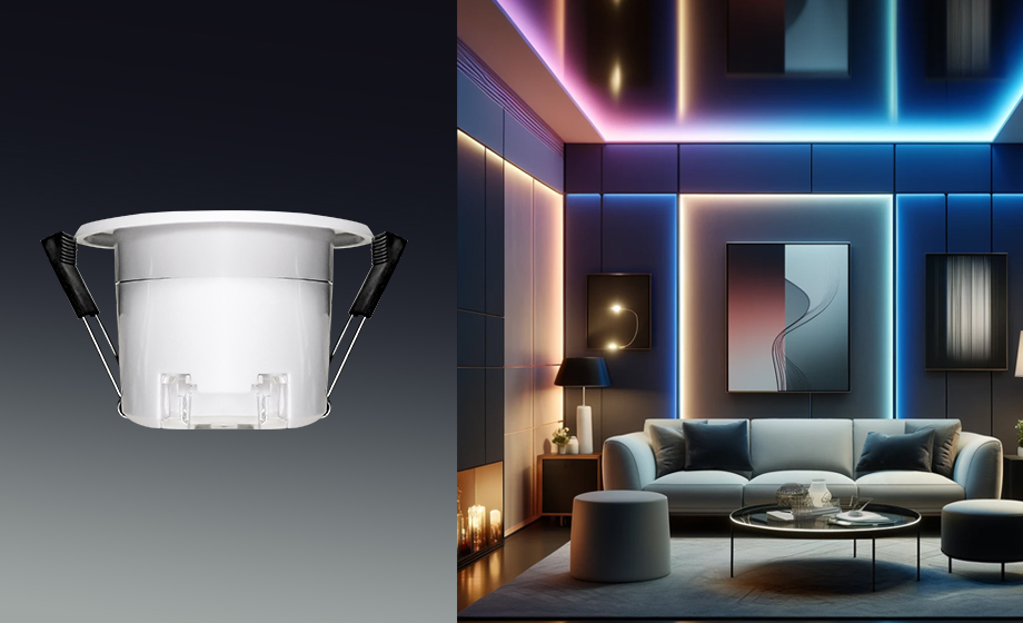 雷達靜態(tài)人體檢測傳感器與LED人體感應開關距離 飛睿智能